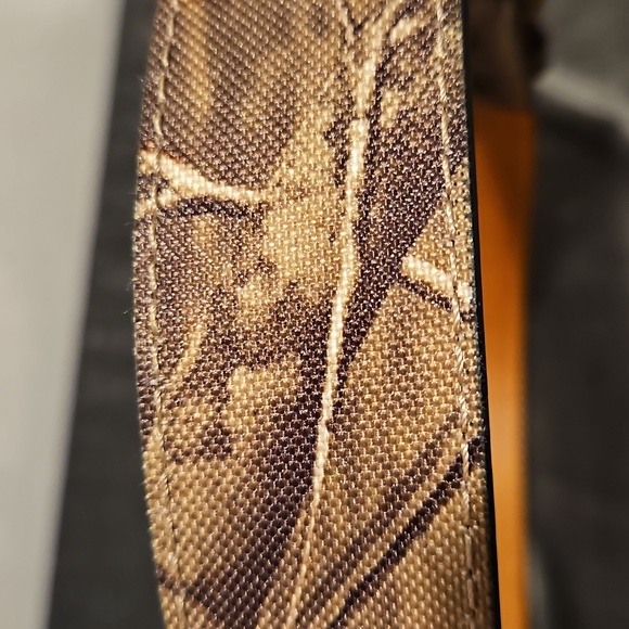 Men's Camouflage On Bonded Leather Belt Sz. 34 - Picture 4 of 4